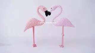 Flamenco amigurumi tutorial