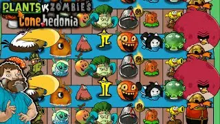 Plants vs Zombies Conehedonia v1.1 | Spongepea, Pickle, Monk Choy, Shadowguy & More | Download