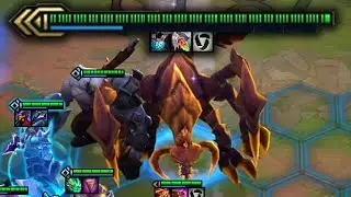 RAID BOSS CHO GATH 3 | 5 MUTANT | TFT SET 6 Gameplay [Deutsch]