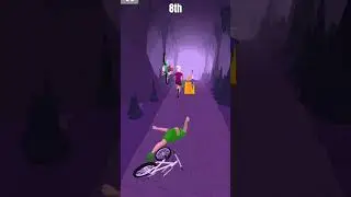 Bike rush gameplay. #bikegame #bikerush #bikestunt #gaming #viralshort