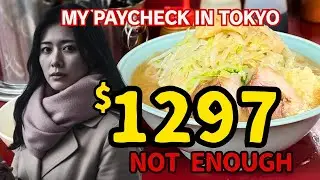 🇯🇵$1,297 for 160 Hours... Is Japan Broken?：But Ramen ... (Salarywoman Tokyo｜31 Single Low-Paid)
