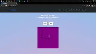 canvaMint (NFT Minter) _ Ethereum Blockchain _ IPFS _ Truffle React Box _ ERC721 Token