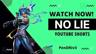 No Lie (#Valorant Edit) | PenDRiv3 #shorts