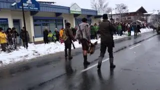 Altenmarkter Perchtenlauf - J&auml;ger und Wilderer
