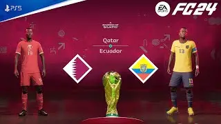 FIFA 23 - Qatar vs Ecuador | FIFA World Cup Qatar 2022 Group Stage Match | PS5&trade; [4K60]