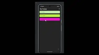 Flutter Note Taking App using Hive Database | Offline Notes App UI & CRUD