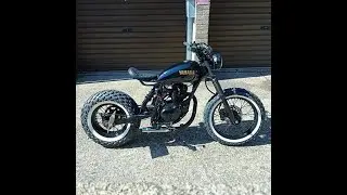 S4 E4 - YAMAHA TW125 CAFE RACER SCRAMBLER - FULL TIMELAPSE REBUILD