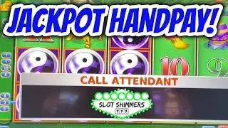 CHINA SHORES JACKPOT HANDPAY ‼️  MASSIVE WINNING ! FREE GAMES EVERYWHERE 😎 SLOT SHIMMERS