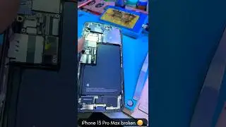 iPhone 13 Pro Max broken #datarecovery #cpu
