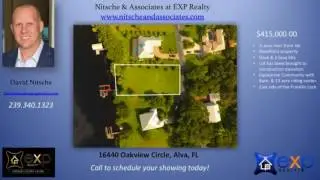 Riverfront Real Estate Alva Florida with Equestrian center, private dock & boat lifts
