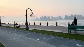 Walking Tour Mini Park In Mina District Doha Qatar 🇶🇦  2026