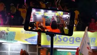 Sweet Micky kap sekwe Champs de Mars Carnaval