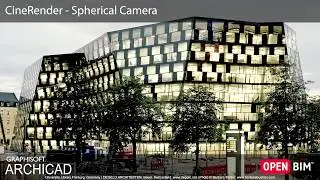 ARCHICAD 22 - Cinerender - 360 Derece Kamera