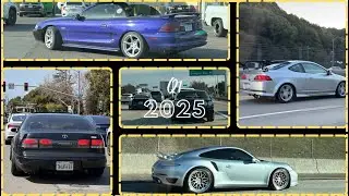 Q1 2025 Bay Area Highway Car Spotting
