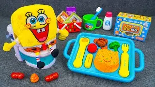 93 Minutes Ultimate Cooking Toys Playset, Satisfying Unboxing SPONGEBOB Toys Collection