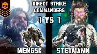 Mengsk vs Stetmann | Building a wall of Fury (incredible Stetmann player) | Direct Strike Commanders
