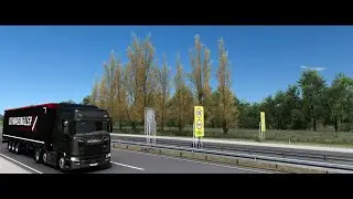 Stuttgart &rarr; Kragujevac Germany Serbia Euro Truck Simulator 2 ETS2 1.55 JBX3 NextGen SnowyMoon