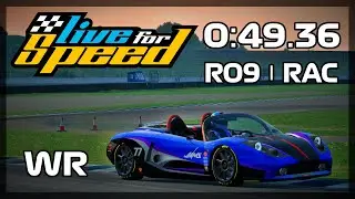 LFS World Record | RAC @ RO9 (0:49.36)