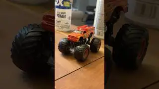 Backdraft Custom Spinmaster Diecast! #monsterjam #monstertruck #toys #custom