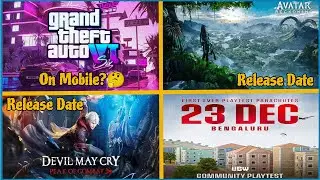 GTA VI On Mobile?😮, UGW First Test😍, Avatar: Reckoning Release Date, Devil May Cry Mobile | Hindi |