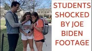 Students Shocked By Footage Of Joe Biden Touching Women