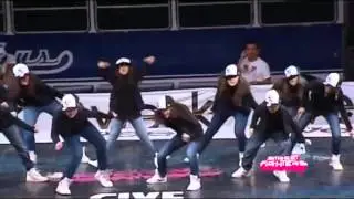 Lil' MC Rulez hip hop crew @ Street Fighters European Tour Final 2012 - Michela Cerrone coreography