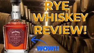 JACK DANIEL'S is actually GOOD?? | Jack Single Barrel Rye Review | 4k