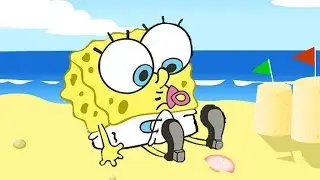Baby SpongeBob SquarePants Full Game Movie for Kids - 3D