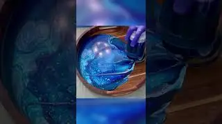 Синяя резиновая перекидная чашка #ШОРТЫ