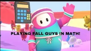 FALLGUYS WHILE IN MATH ZOOM CLASS!!