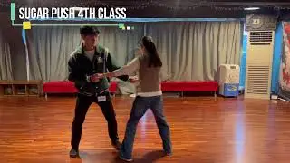 Sugar Push in Lindy Hop(Swing Dance) #4 슈가푸쉬 턴