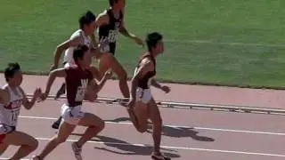 江里口匡史選手　100m走動作（スロー）　10秒07