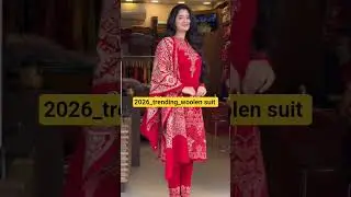 ✔️2026 special trending woolen suit डिजाइन 🌺#winter #fashion #2026 #suit #shorts