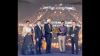 Lifetime Achievement Award to Mr Ajit Gulabchand, Chairman and Managing Director, HCC
