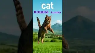 What&rsquo;s a &ldquo;кошка&rdquo;? Real Russian animal words 🐱 #shorts