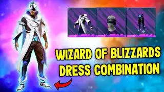 ELITE PASS MALE BUNDLE FREE DRESS COMBINATION | WIZARD OF BLIZZARDS BUNDLE COMBINATION