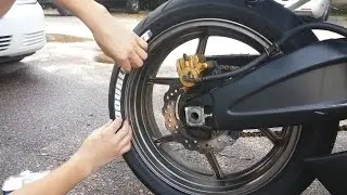 Tire Stickers: Install