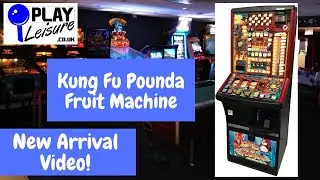 It's Karate Time! Kung Fu Pounda Fruit Machine now available at Play Leisure...