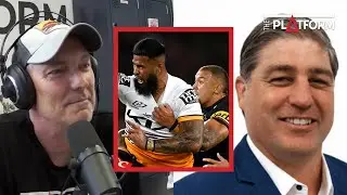 Luke Priddis reacts to the Panthers 26-24 win over the Broncos | It's Only Sport