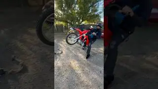 Might have to get a 110😅🥸#pitbikelife #pitbikes #circlewheelie #footbreak