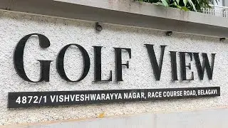 GOLF VIEW BELGAUM &bull; Premium 3 BHK flats for sale