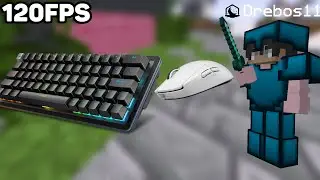 Keyboard + Mouse Sounds ASMR | BlockMC Bedwars