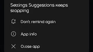 How to fix settings suggestions keeps stopping problem 2025 | settings suggestions has stopped