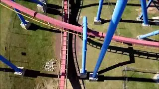 Great Adventure: Superman: Ultimate Flight / On Ride POV / October 5, 2014 1080p