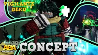 Vigilante Deku Concept | Anime Battle Arena
