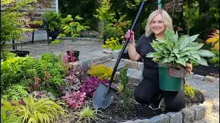 Flower Bed Makeover! Shopping My Garden To Redo A Landscape Bed