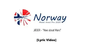 Eurovision 2020 - Norway (Melodi Grand Prix 2020) - J&AElig;GER - 