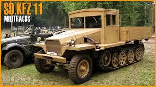 Sd.Kfz 11 and the SWS halftrack - Militracks 2019.