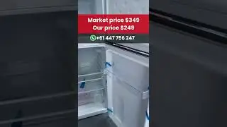 Factory Seconds CHiQ 118L Fridge Freezer Perth | Lucky White Goods $249
