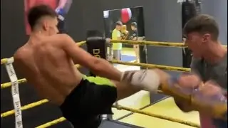 George Jarvis Top UK Talent Padwork Training Highlight #2